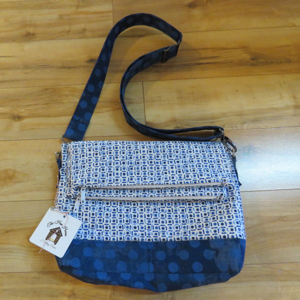 Geo Pattern Handsewn Handbag