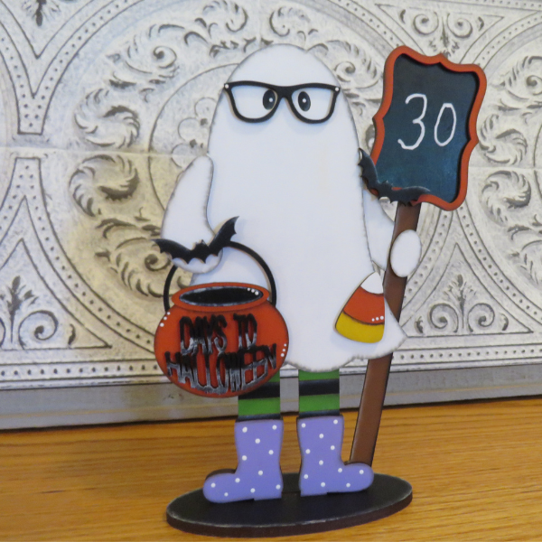 Ghost Count Down Decor