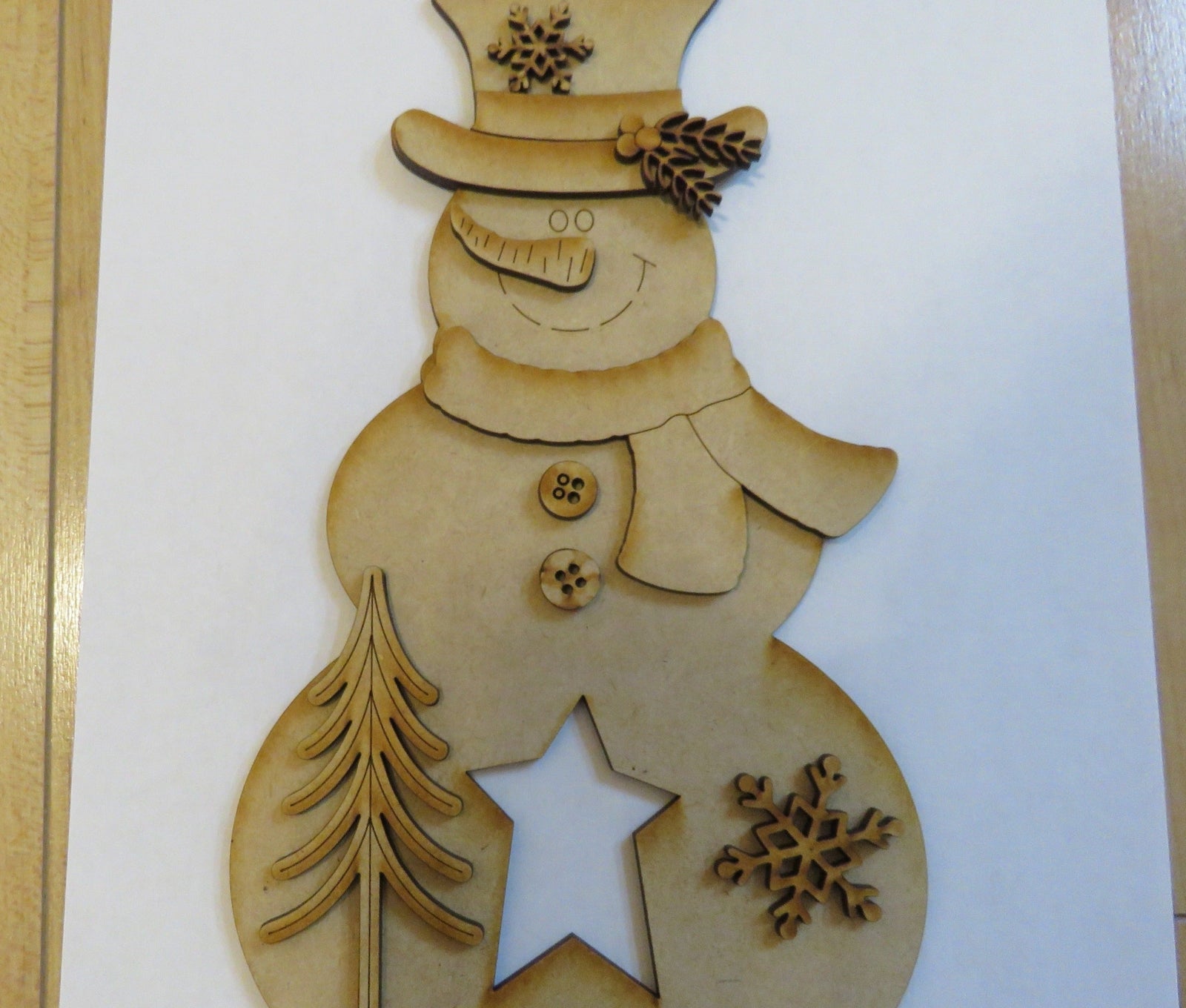 DIY Christmas Snowmen Votive Stands