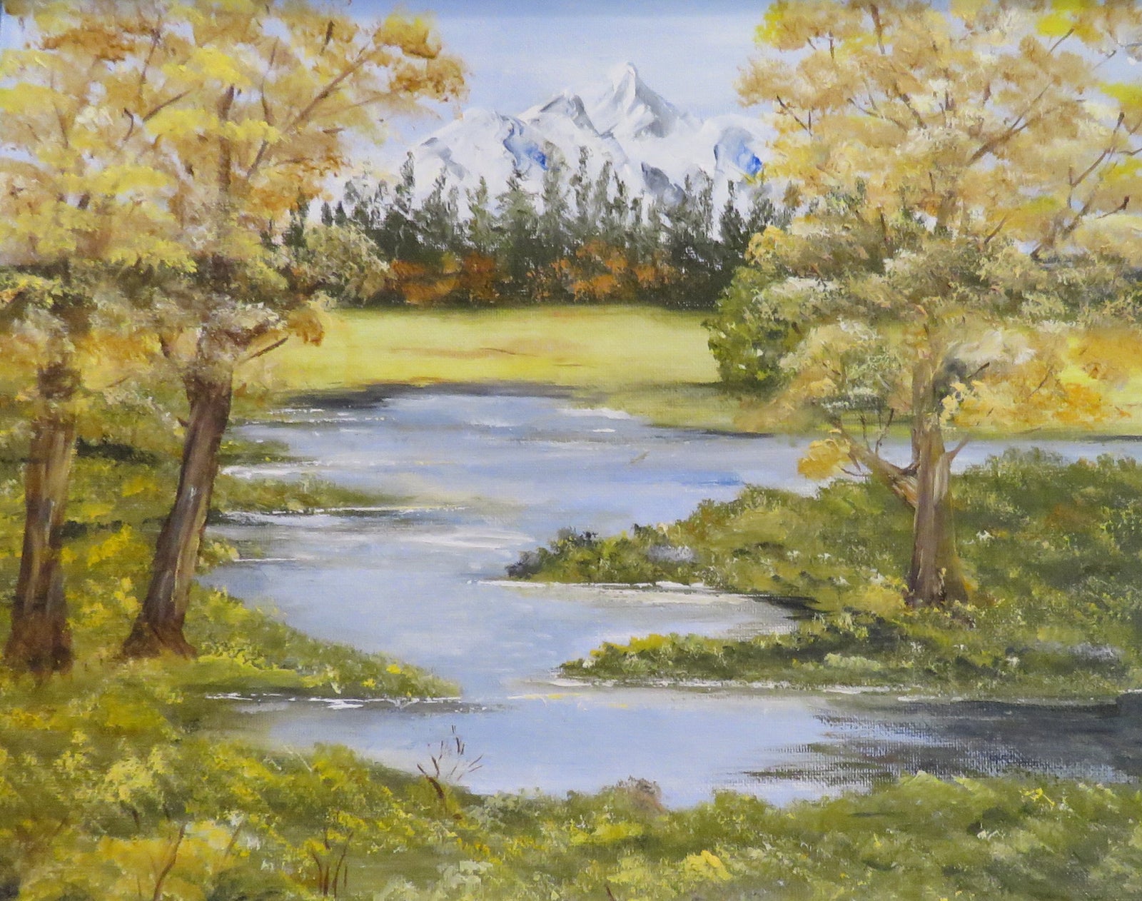 'Spring Run Off' Original Oil Painting