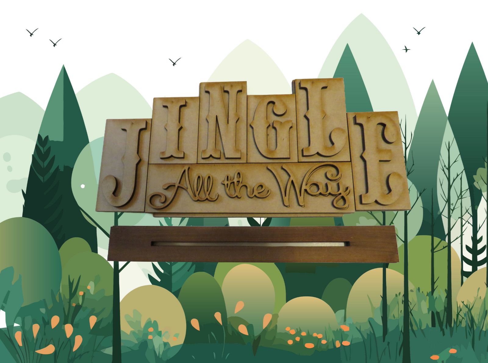 DIY Wood Block 'Jingle'